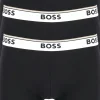 HUGO BOSS Power boxer briefs (3-pack), heren boxers normale lengte, zwart met witte band