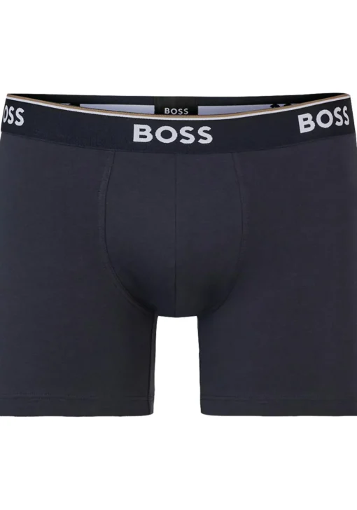 HUGO BOSS Power boxer briefs (3-pack), heren boxers normale lengte, navy