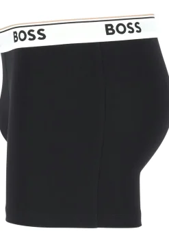 HUGO BOSS Power boxer briefs (3-pack), heren boxers normale lengte, zwart met witte band