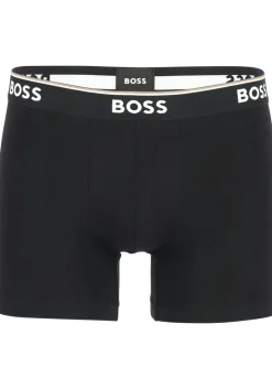 HUGO BOSS Power boxer briefs (3-pack), heren boxers normale lengte, rood, blauw, zwart