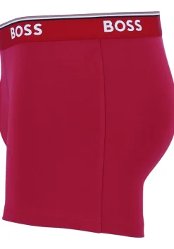HUGO BOSS Power boxer briefs (3-pack), heren boxers normale lengte, rood, blauw, zwart