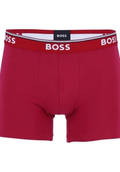 HUGO BOSS Power boxer briefs (3-pack), heren boxers normale lengte, rood, blauw, zwart