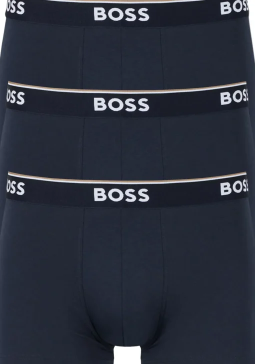 HUGO BOSS Power trunks (3-pack), heren boxers kort, navy