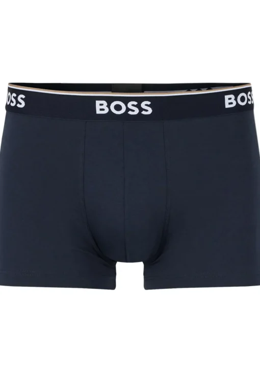 HUGO BOSS Power trunks (3-pack), heren boxers kort, navy