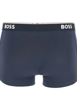 HUGO BOSS Power trunks (3-pack), heren boxers kort, navy, blauw, grijs