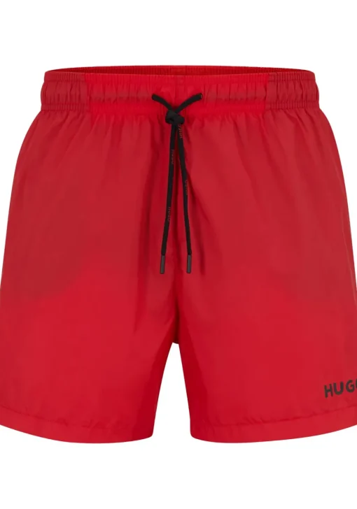 HUGO Haiti swim shorts, heren zwembroek, rood
