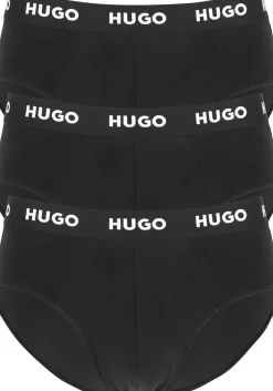 HUGO hipster briefs (3-pack), heren slips, zwart