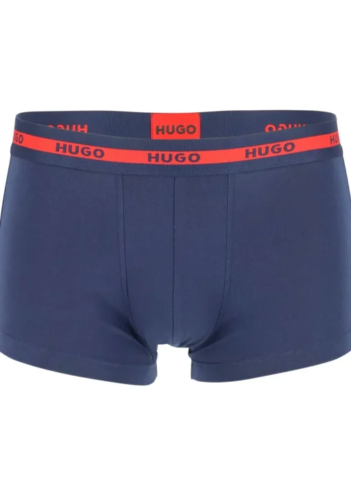 HUGO trunks (2-pack), heren boxers kort, navy