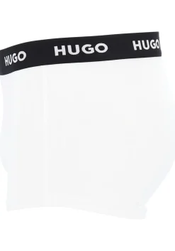 HUGO trunks (3-pack), heren boxers kort, wit