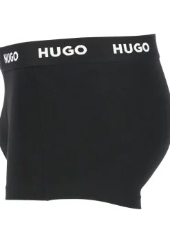 HUGO trunks (3-pack), heren boxers kort, zwart