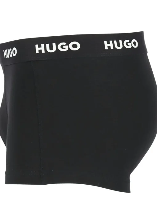 HUGO trunks (3-pack), heren boxers kort, zwart