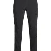 JACK & JONES Ace Tucker Cargoa loose fit, heren cargo broek, zwart