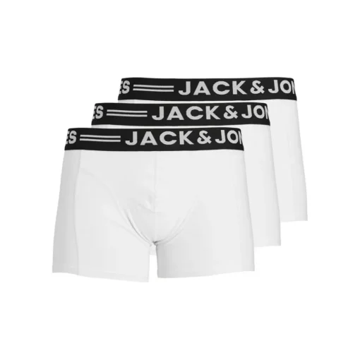 Jack & Jones heren boxers Sense trunks (3-pack), wit