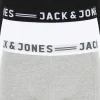 Jack & Jones heren boxers Sense trunks (3-pack), zwart - wit - grijs