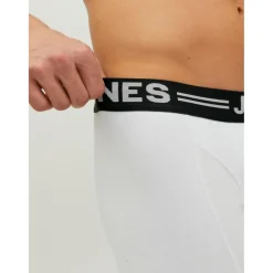 Jack & Jones heren boxers Sense trunks (3-pack), wit