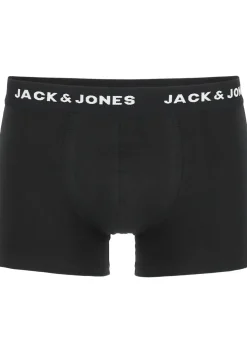 Jack & Jones heren boxers Jacanthony trunks (3-pack), zwart