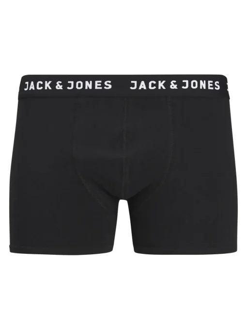 JACK & JONES Jacbasic trunks (7-pack), heren boxers normale lengte, zwart