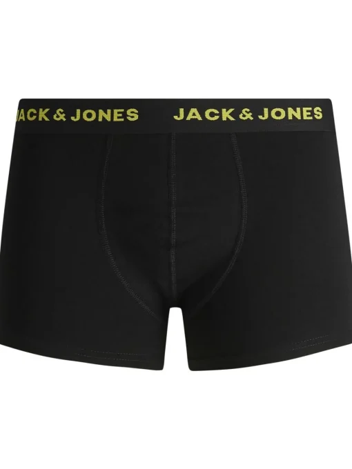 JACK & JONES Jacbasic trunks (7-pack), heren boxers normale lengte, zwart