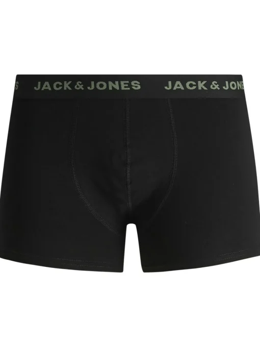 JACK & JONES Jacbasic trunks (7-pack), heren boxers normale lengte, zwart