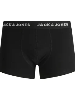 JACK & JONES Jacbasic trunks (7-pack), heren boxers normale lengte, zwart
