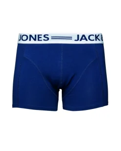 JACK & JONES Jacsense trunks (1-pack), heren boxer normale lengte, blauw