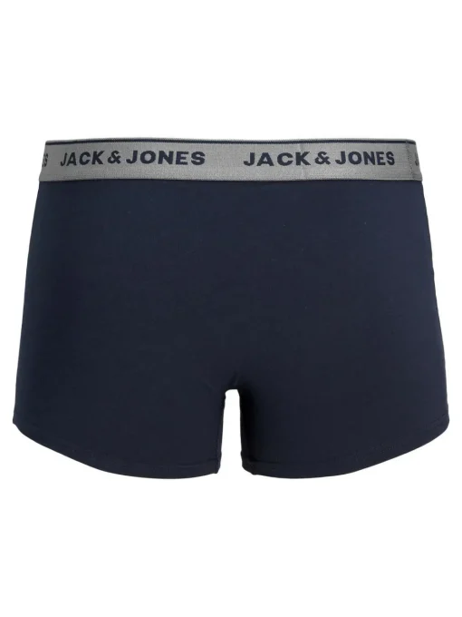 JACK & JONES Jacvincent trunks (2-pack), heren boxers normale lengte, blauw
