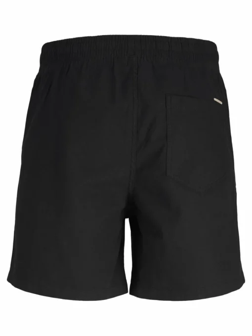 JACK & JONES Jaiden Summer Jogger Short loose fit, heren korte broek, zwart