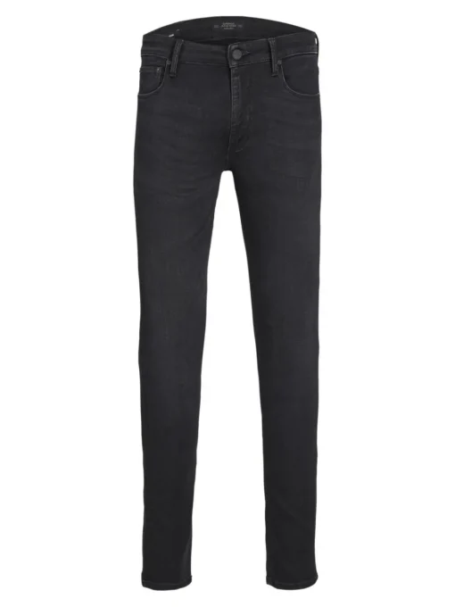 JACK & JONES Liam Evan Jos loose fit, heren jeans, zwart denim