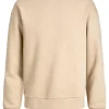 JACK & JONES Star basic sweat crew neck regular fit, heren sweatshirt katoenmengsel met O-hals, beige