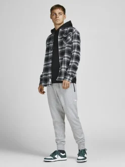 JACK & JONES Will Air Sweat Pants regular fit, heren joggingbroek, lichtgrijs melange