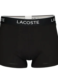 Lacoste Boxer Trunks (3-pack), heren boxers kort, zwart, wit en grijs