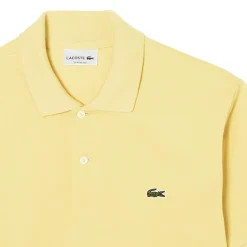 Lacoste Classic Fit polo, geel
