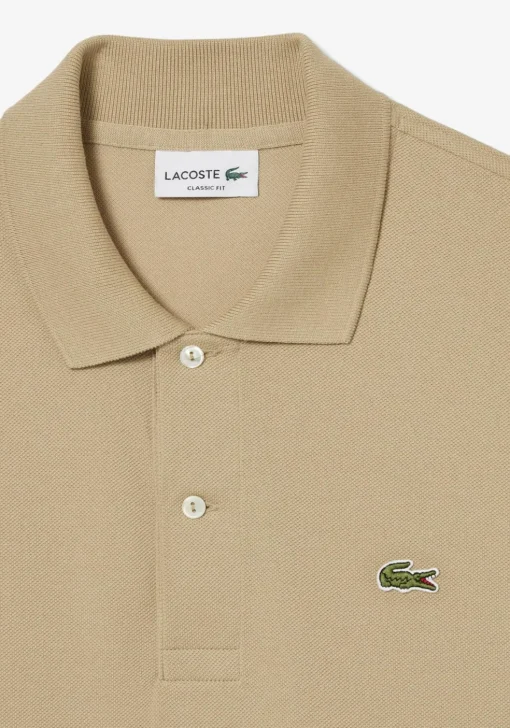 Lacoste Classic Fit polo, beige