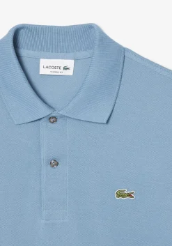 Lacoste Classic Fit polo, leisteen blauw grijs