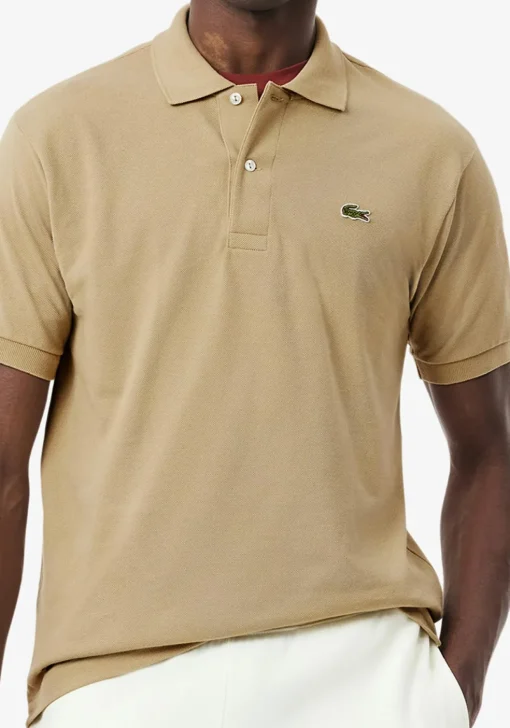 Lacoste Classic Fit polo, beige