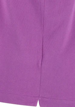 Lacoste Classic Fit polo, mauve paars