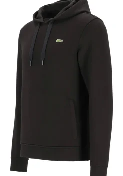Lacoste heren hoodie sweatshirt, zwart
