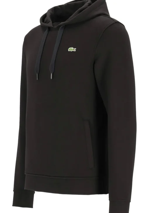 Lacoste heren hoodie sweatshirt, zwart