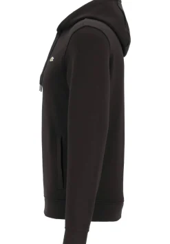 Lacoste heren hoodie sweatshirt, zwart
