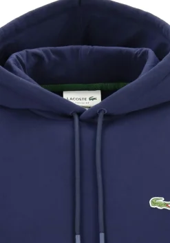 Lacoste heren hoodie sweatshirt, navy blauw