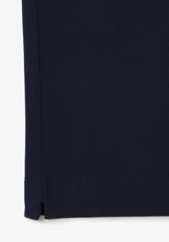 Lacoste Paris Stretch Pique Polo Regular Fit, navy blauw