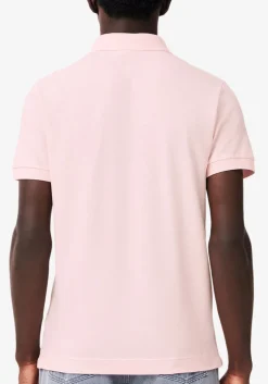 Lacoste Paris Stretch Pique Polo Regular Fit, lichtroze