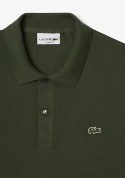 Lacoste Slim Fit polo, army groen