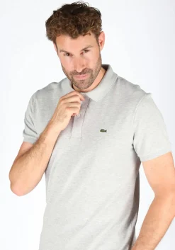 Lacoste Slim Fit polo, zilvergrijs