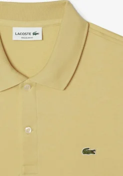 Lacoste Ultra Soft Polo Regular Fit, geel melange