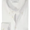 Ledub modern fit overhemd, popeline, wit