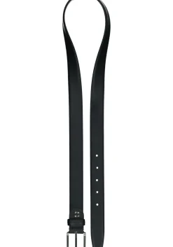 LINDENMANN leren heren riem, blauw