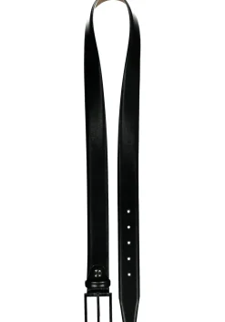 LINDENMANN leren heren riem, zwart