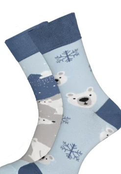Many Mornings unisex sokken Polar Bear