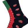 Many Mornings unisex sokken Strawberries